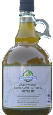1 Litre Filtresiz Erken Hasat Zeytinyağı - 1