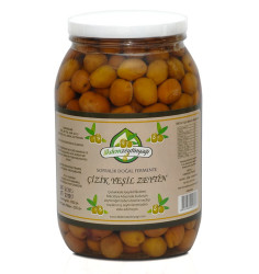 Doğal Fermente Çizik Yeşil Zeytin Net: 1350 gr.