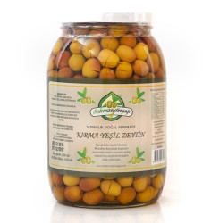 Doğal Fermente Kırma Yeşil Zeytin Net: 1350 gr.